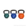 2014 new style color Vinyl Kettlebell with rubber based